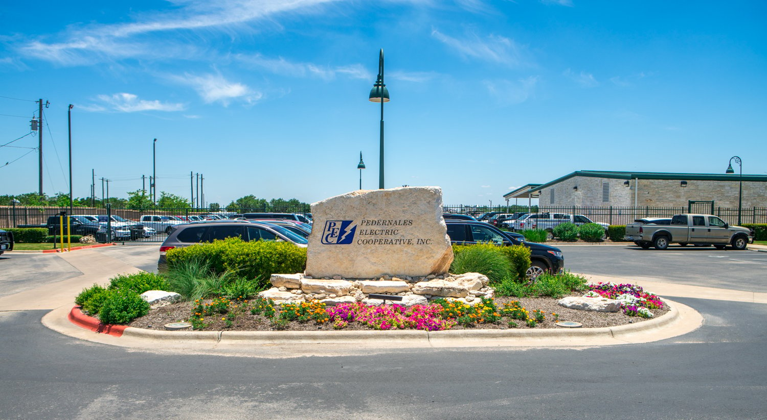 Commercial sign landscaping 