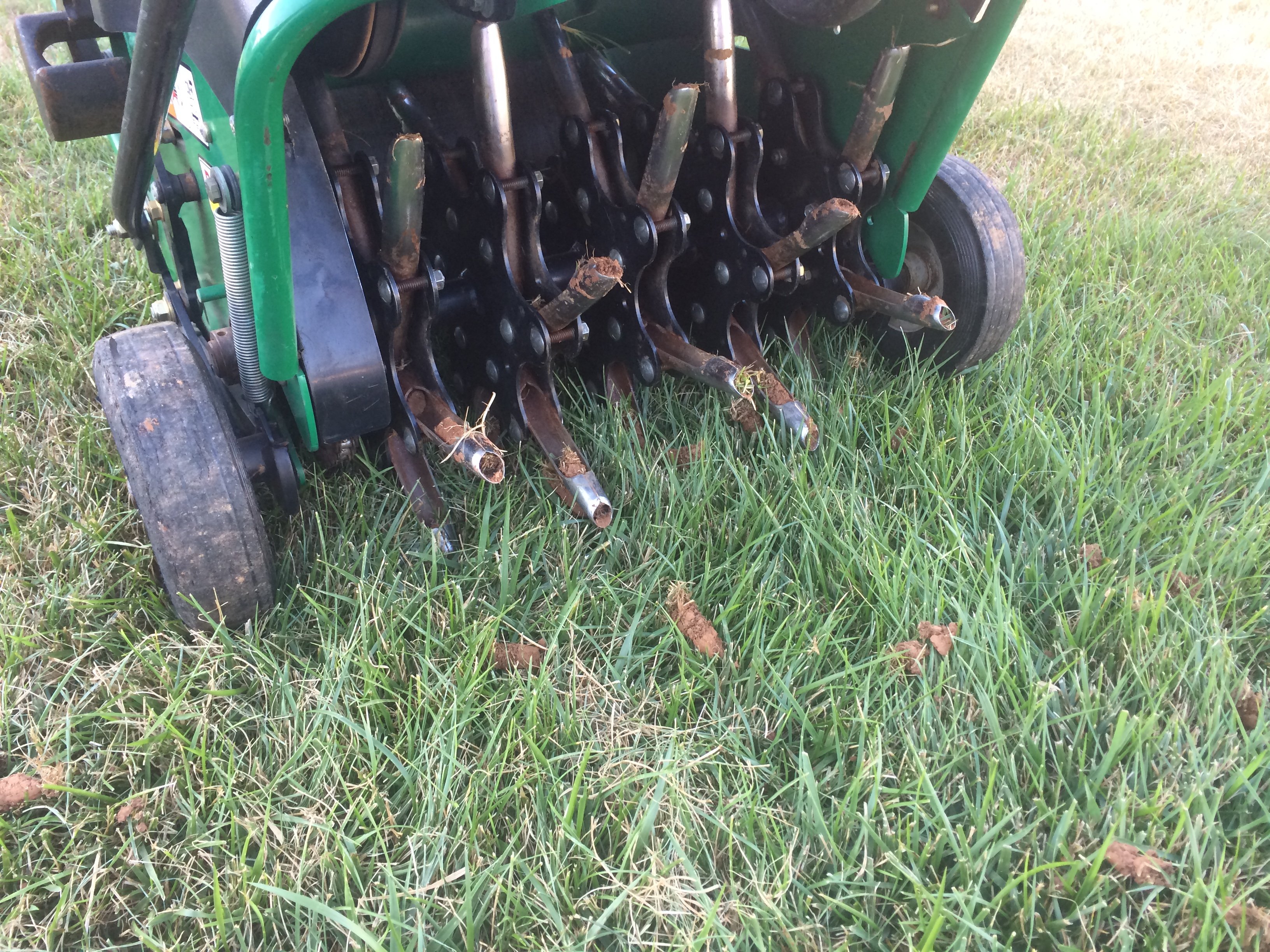 core aeration for a healthy lawn