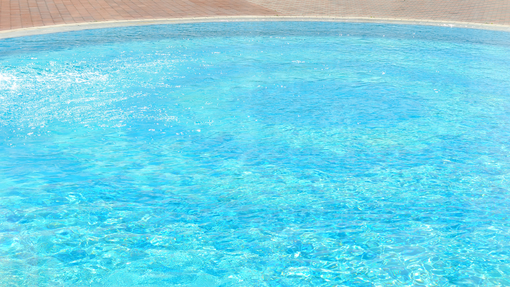 Apartment complex pool